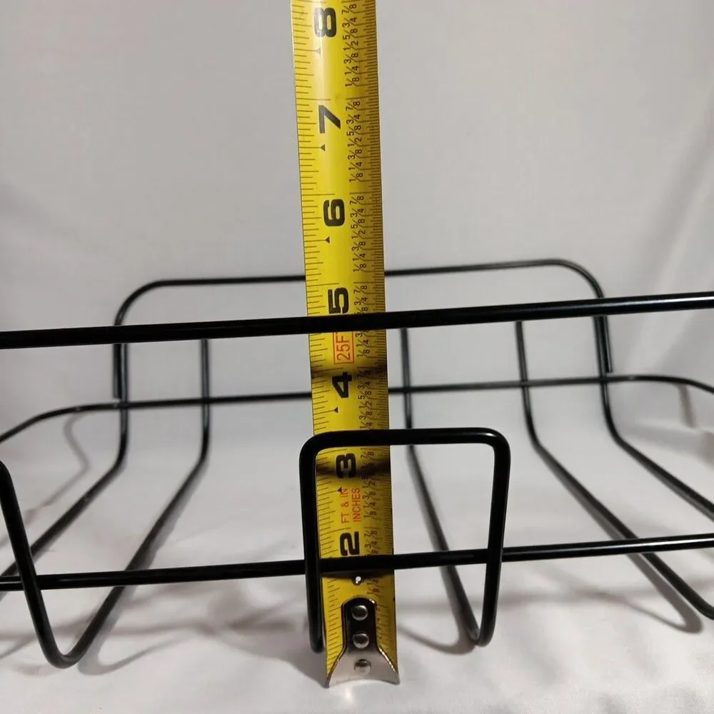 T-Fal Replacement 17x12 Black Powder Coated Non-Stick Roasting Rack